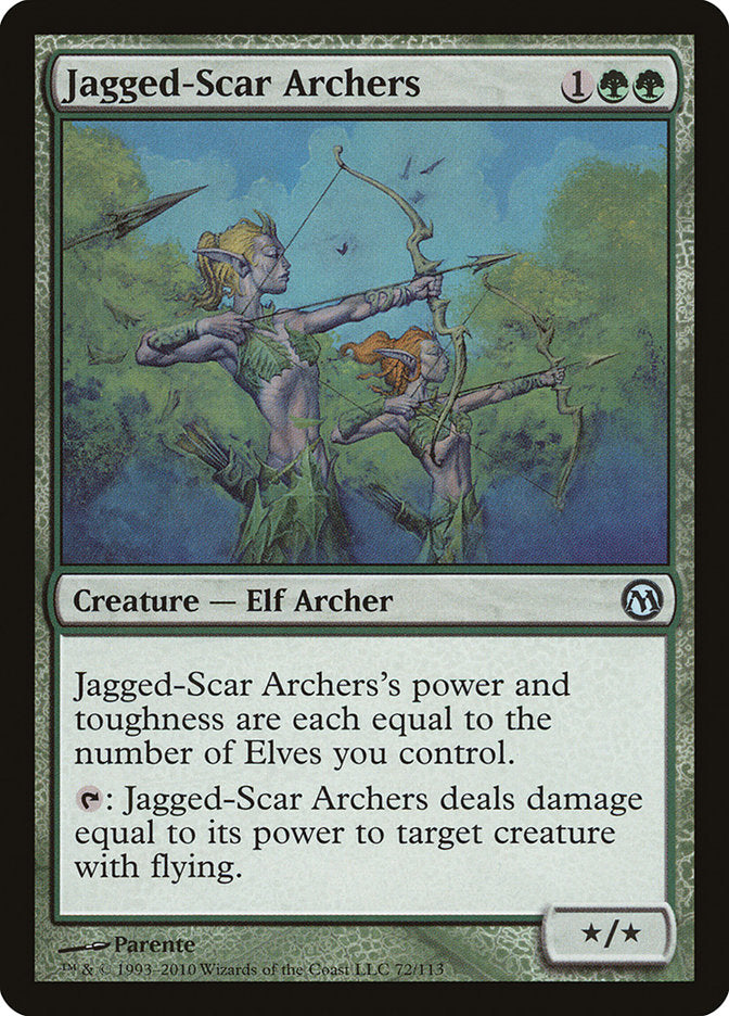 Jagged-Scar Archers [Duels of the Planeswalkers] | A1Comics