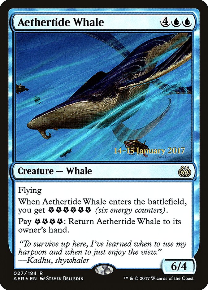 Aethertide Whale [Aether Revolt Prerelease Promos] | A1Comics