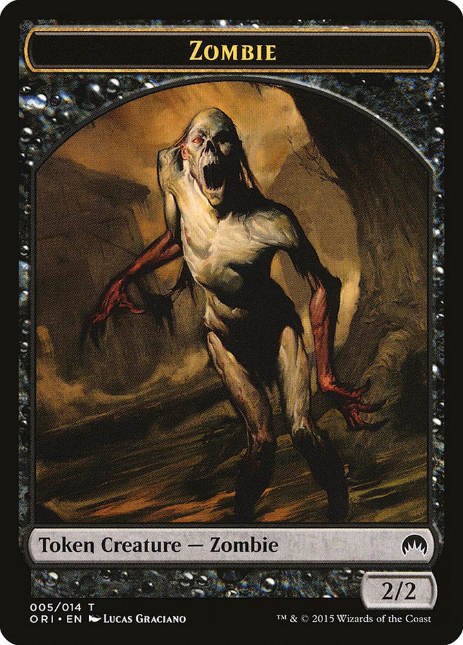 Zombie Token [Magic Origins Tokens] | A1Comics