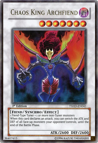 Chaos King Archfiend [TSHD-EN041] Ultra Rare | A1Comics