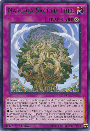 Naturia Sacred Tree [NECH-EN076] Rare | A1Comics