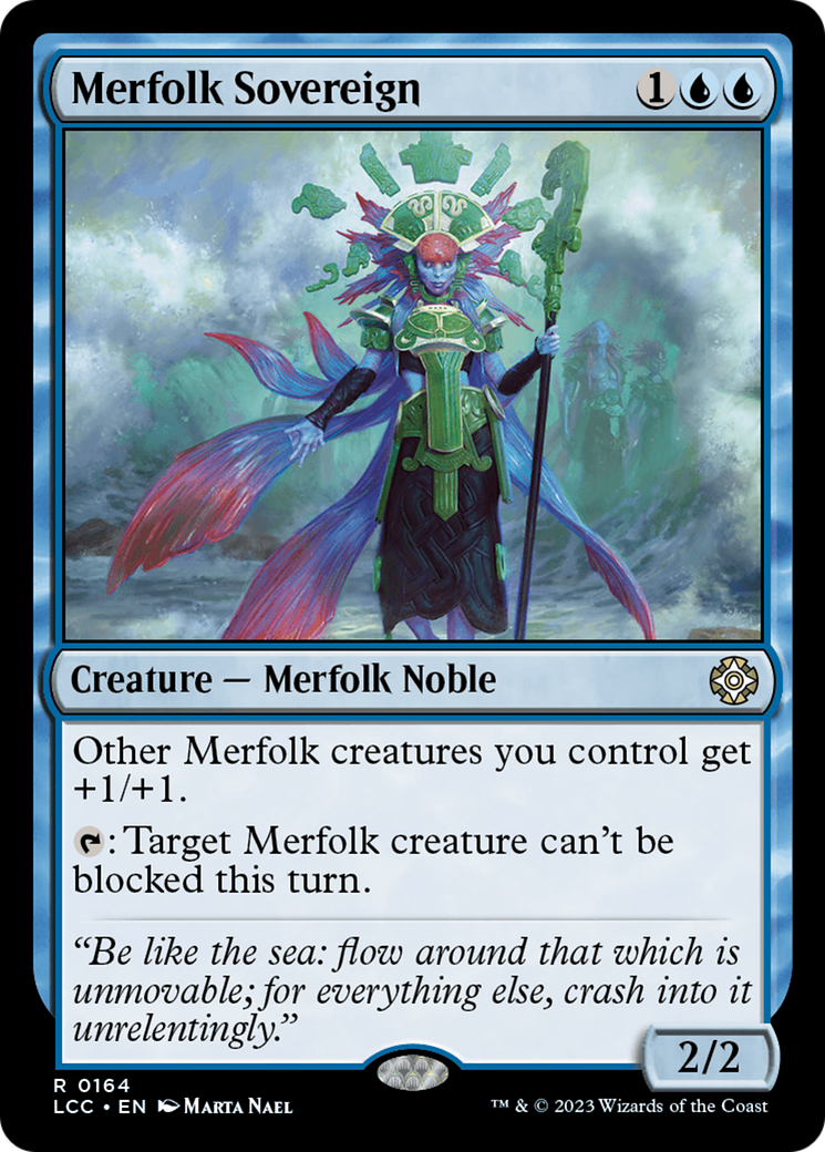 Merfolk Sovereign [The Lost Caverns of Ixalan Commander] | A1Comics