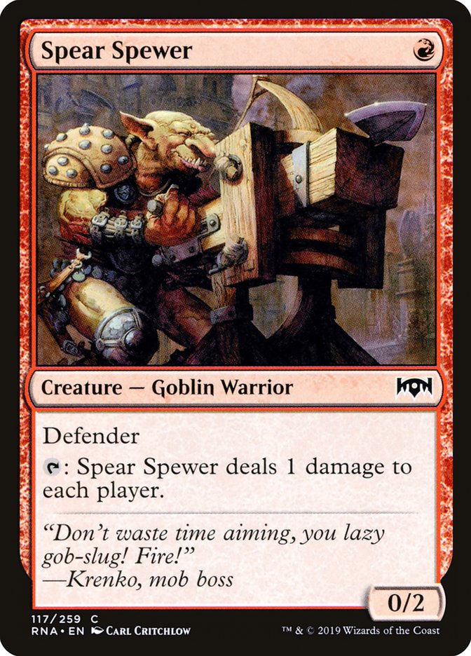 Spear Spewer [Ravnica Allegiance] | A1Comics