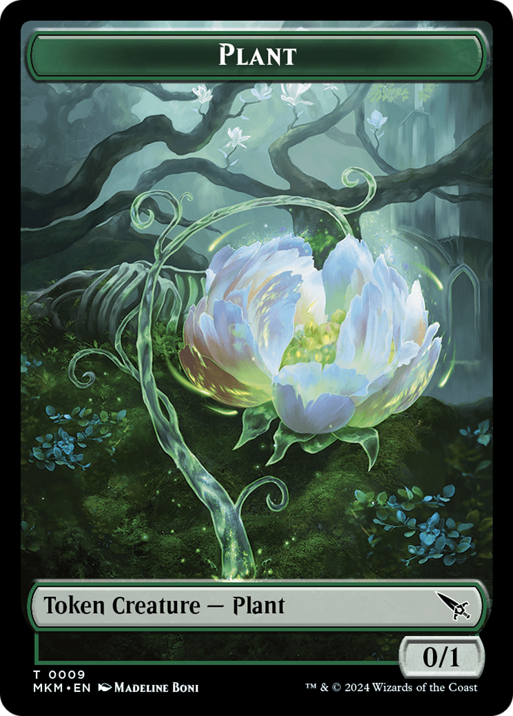 Plant Token [Murders at Karlov Manor Tokens] | A1Comics