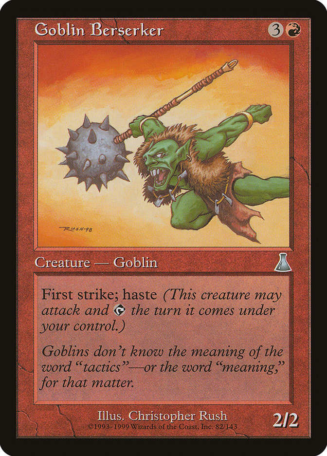 Goblin Berserker [Urza's Destiny] | A1Comics