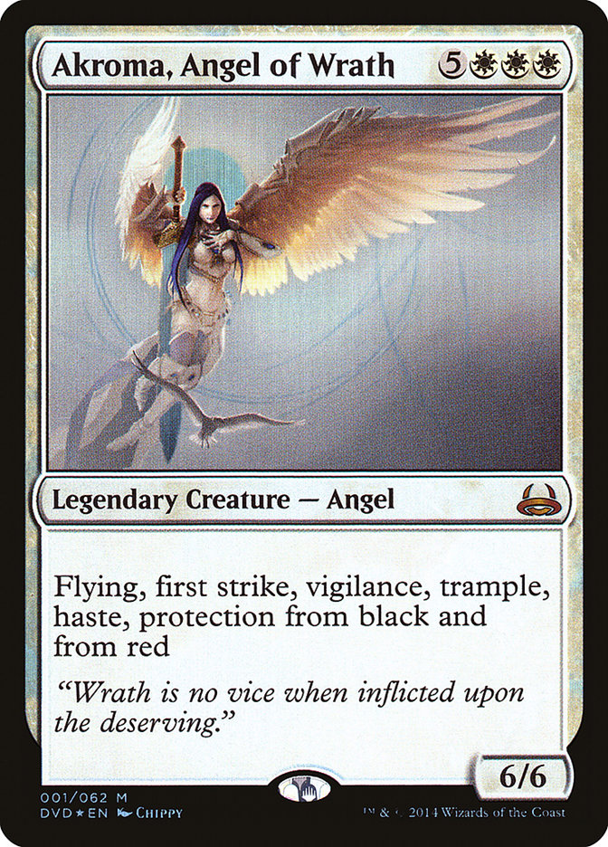 Akroma, Angel of Wrath (Divine vs. Demonic) [Duel Decks Anthology] | A1Comics