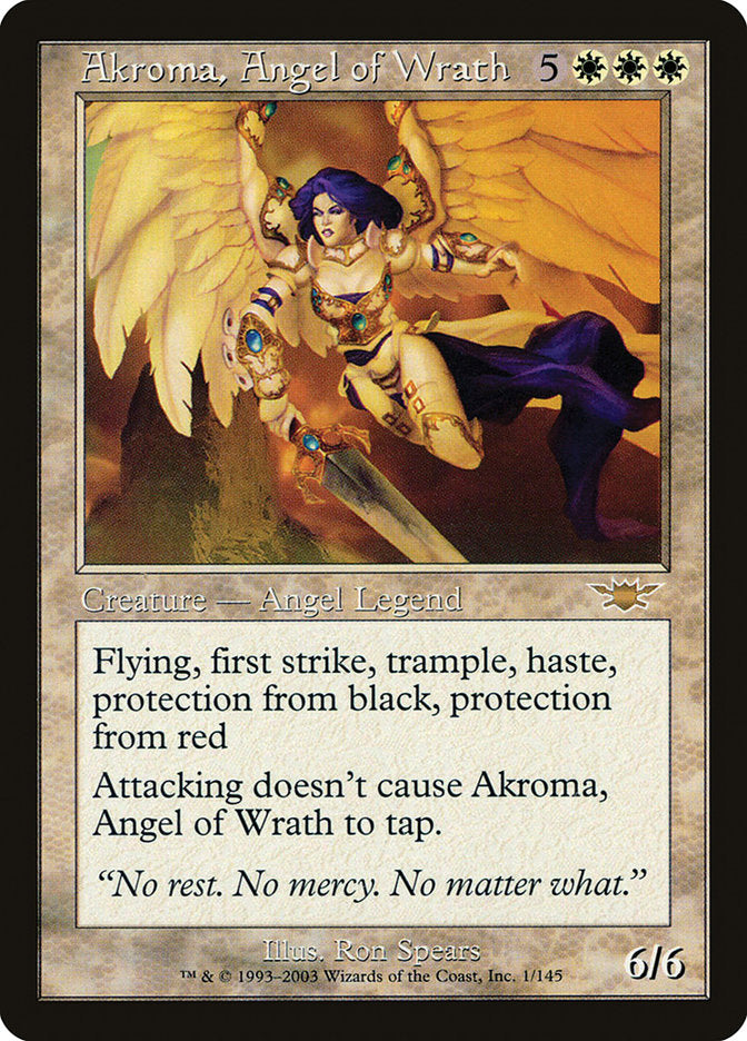 Akroma, Angel of Wrath [Legions] | A1Comics