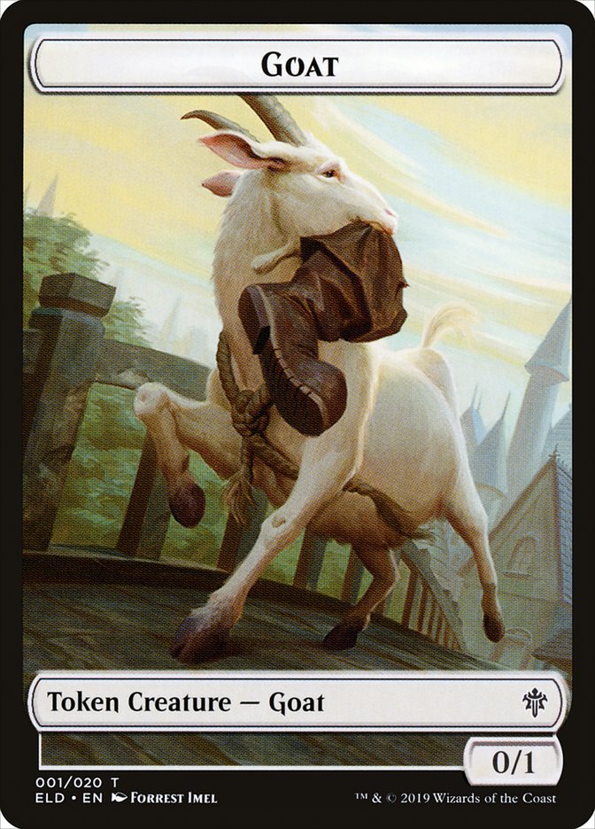 Goat Token [Throne of Eldraine Tokens] | A1Comics