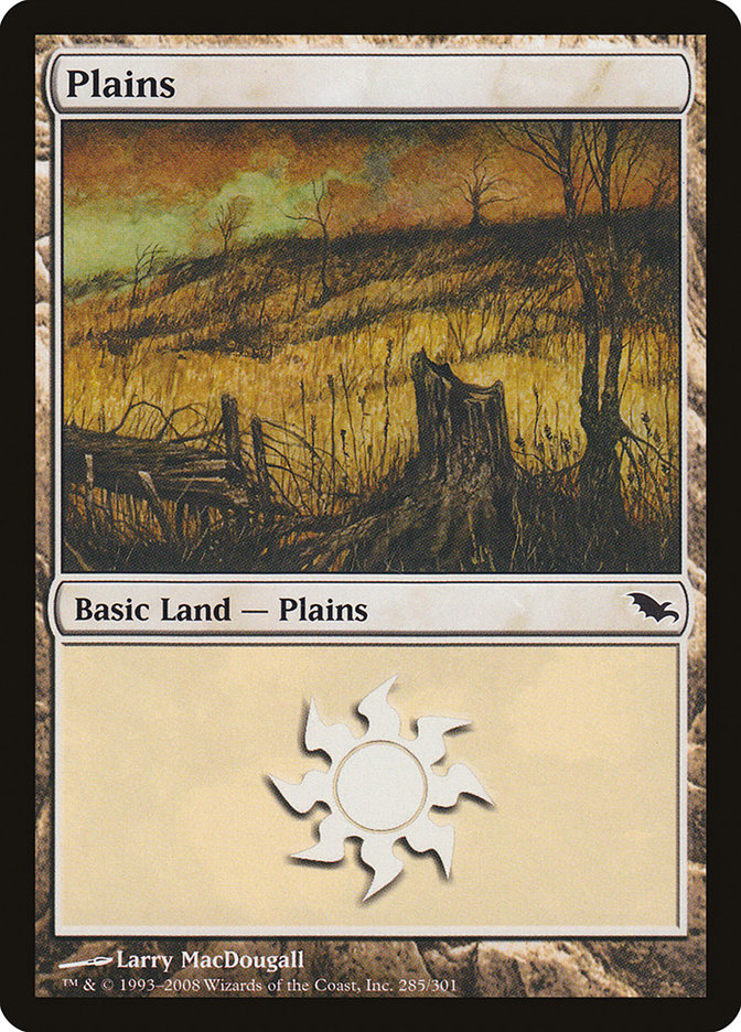 Plains (285) [Shadowmoor] | A1Comics