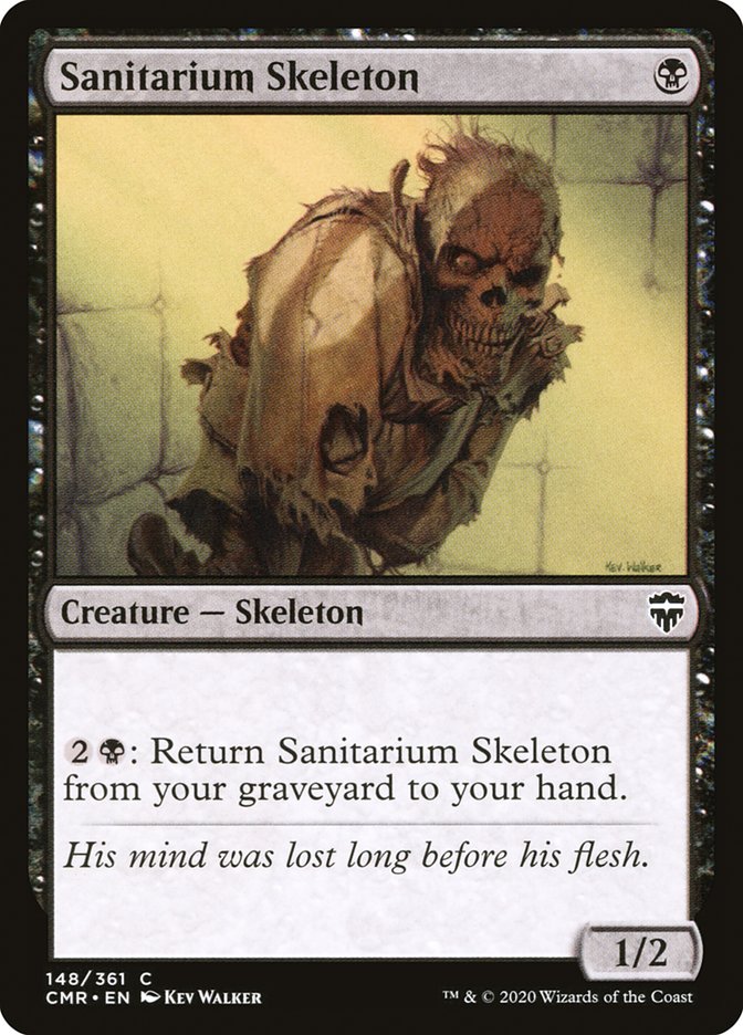 Sanitarium Skeleton [Commander Legends] | A1Comics