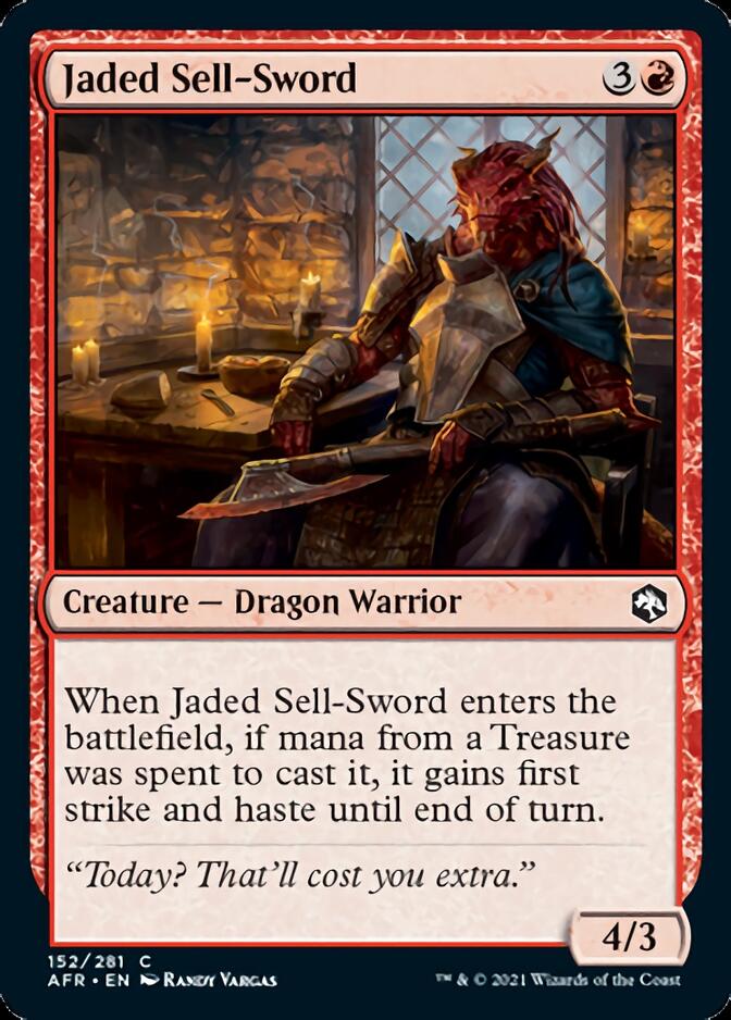 Jaded Sell-Sword [Dungeons & Dragons: Adventures in the Forgotten Realms] | A1Comics