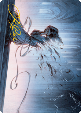 Fading Hope Art Card (Gold-Stamped Signature) [Innistrad: Midnight Hunt Art Series] | A1Comics