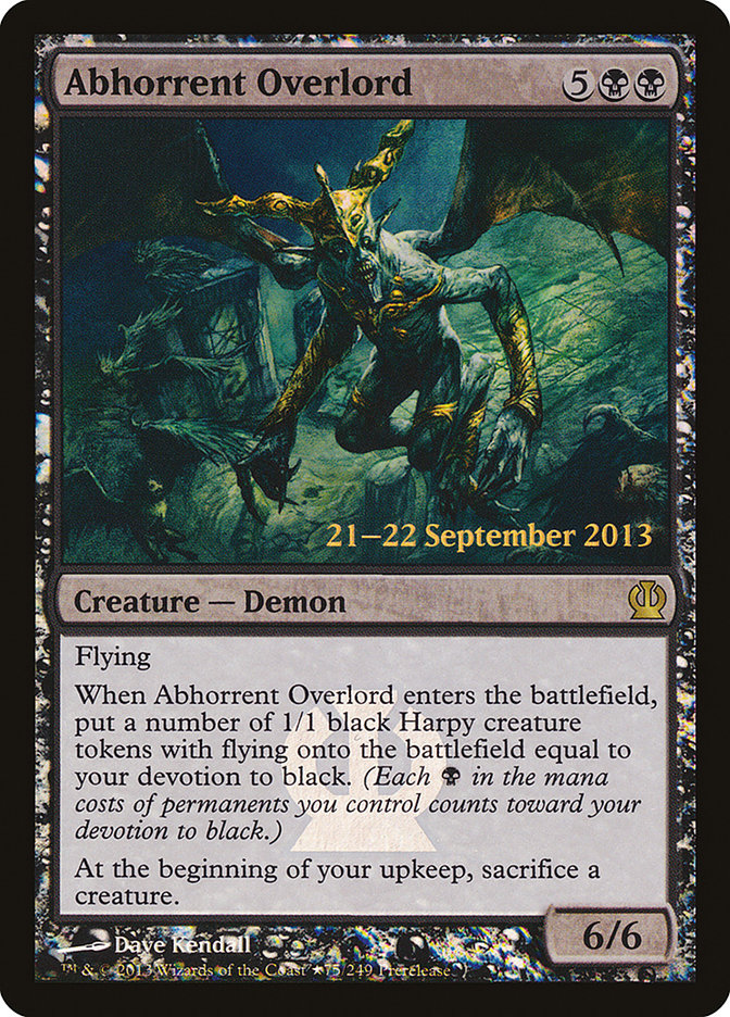 Abhorrent Overlord [Theros Prerelease Promos] | A1Comics