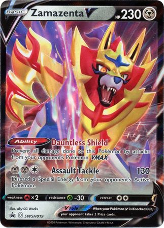 Zamazenta V (SWSH019) [Sword & Shield: Black Star Promos] | A1Comics