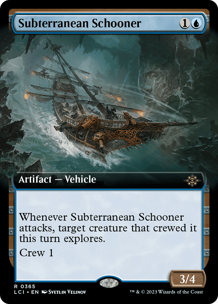 Subterranean Schooner (Extended Art) [The Lost Caverns of Ixalan] | A1Comics