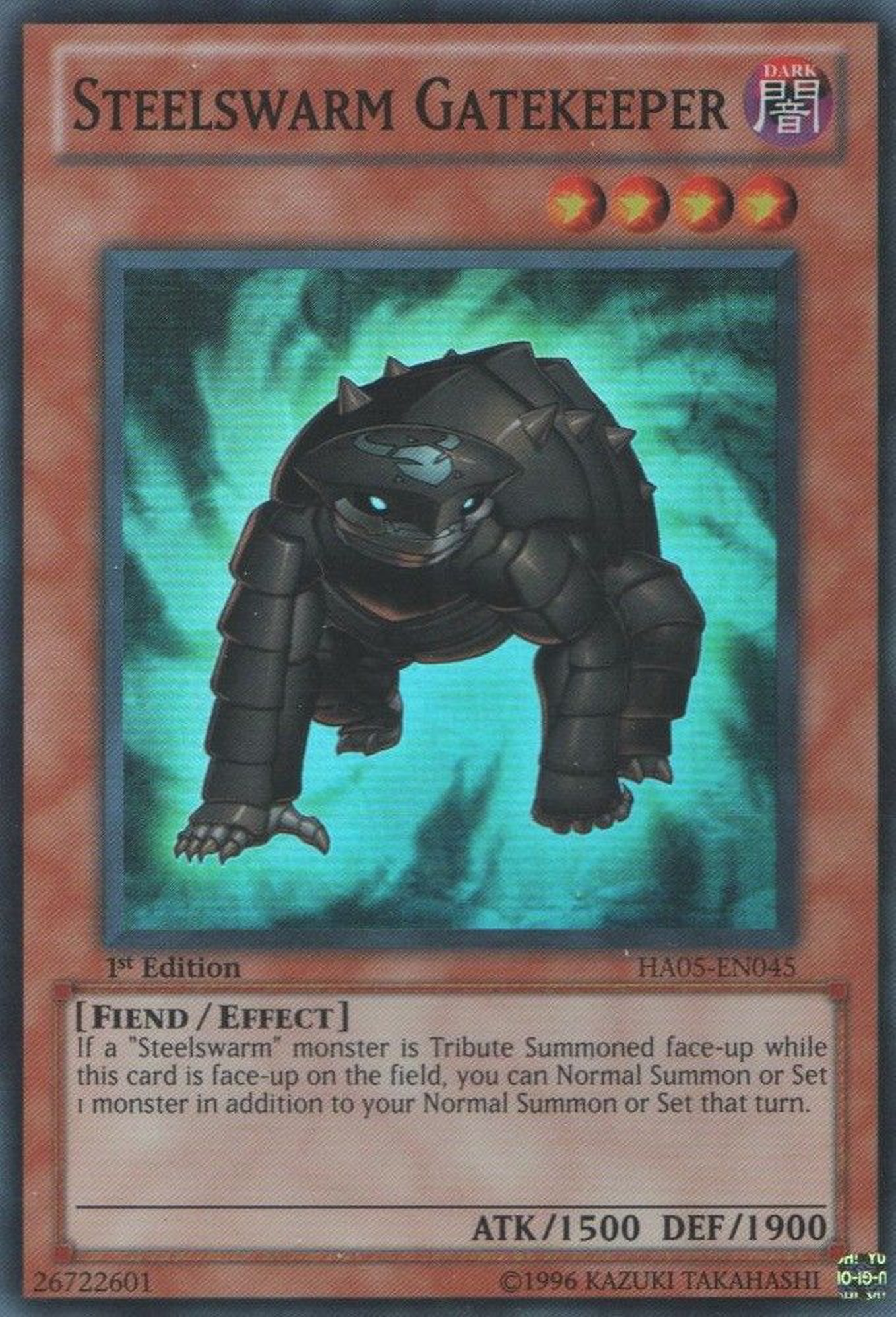 Steelswarm Gatekeeper [HA05-EN045] Super Rare | A1Comics