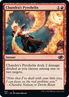 Chandra's Pyrohelix [Jumpstart 2022] | A1Comics