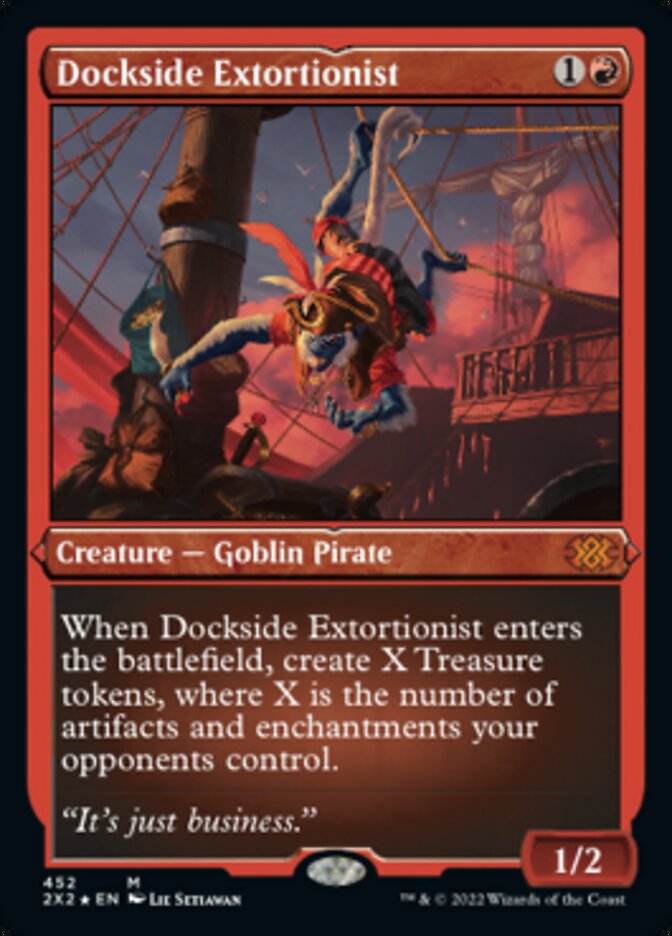 Dockside Extortionist (Foil Etched) [Double Masters 2022] | A1Comics