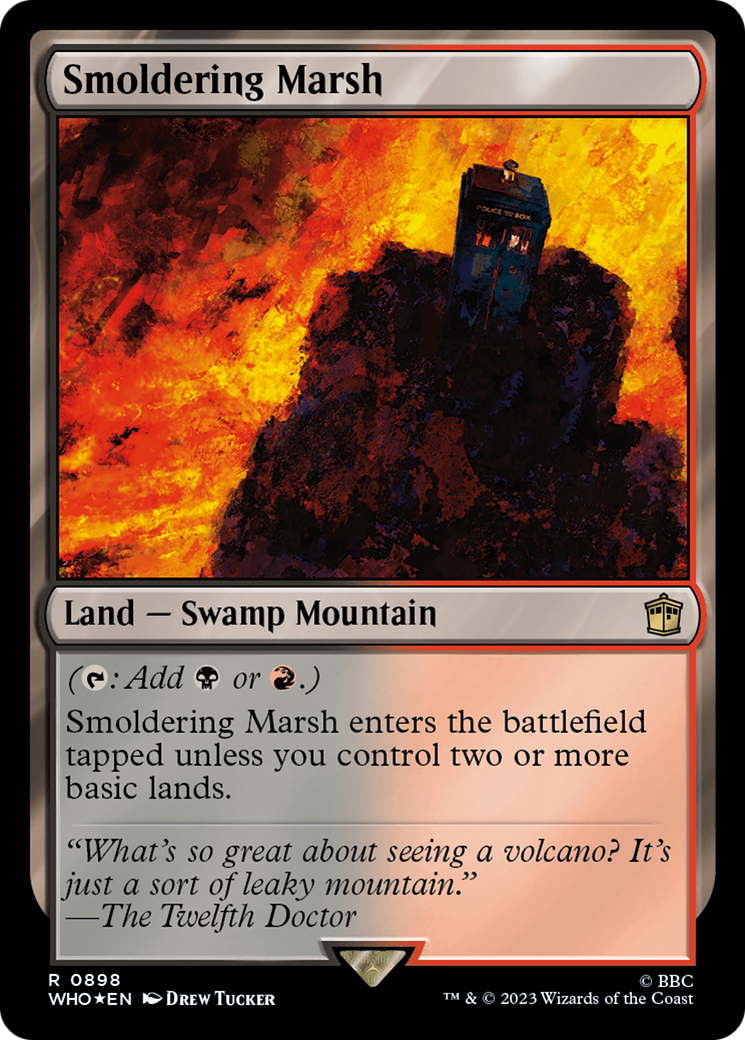 Smoldering Marsh (Surge Foil) [Doctor Who] | A1Comics