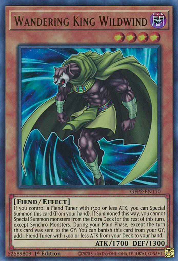 Wandering King Wildwind [GFP2-EN110] Ultra Rare | A1Comics