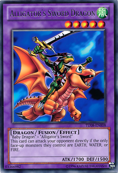 Alligator's Sword Dragon [TU08-EN008] Rare | A1Comics