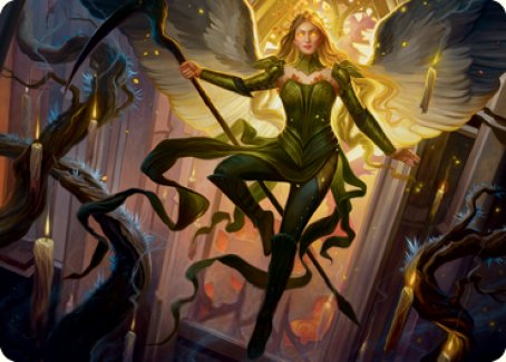 Sigarda, Champion of Light Art Card [Innistrad: Midnight Hunt Art Series] | A1Comics