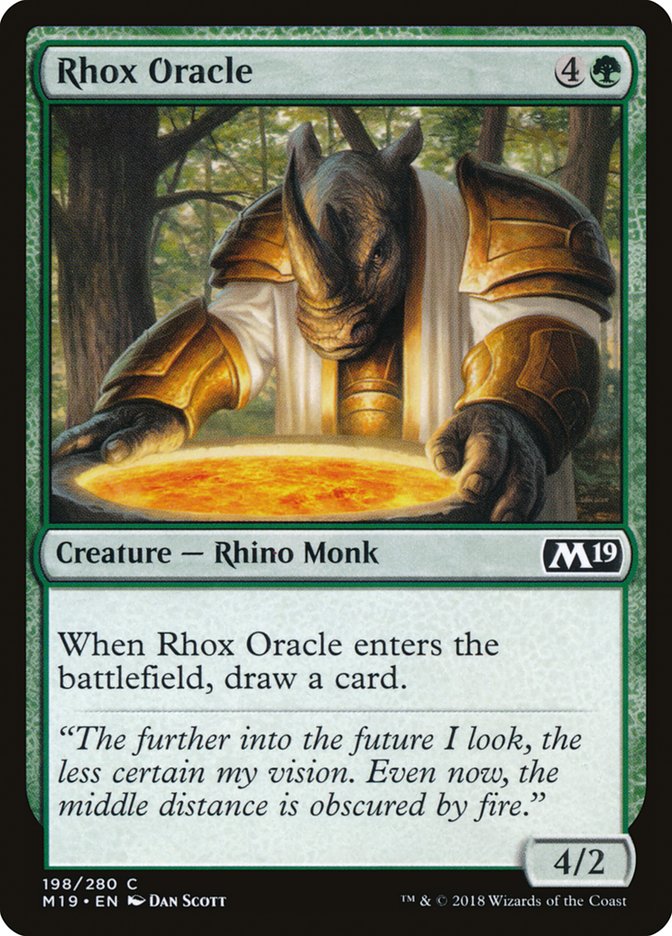 Rhox Oracle [Core Set 2019] | A1Comics