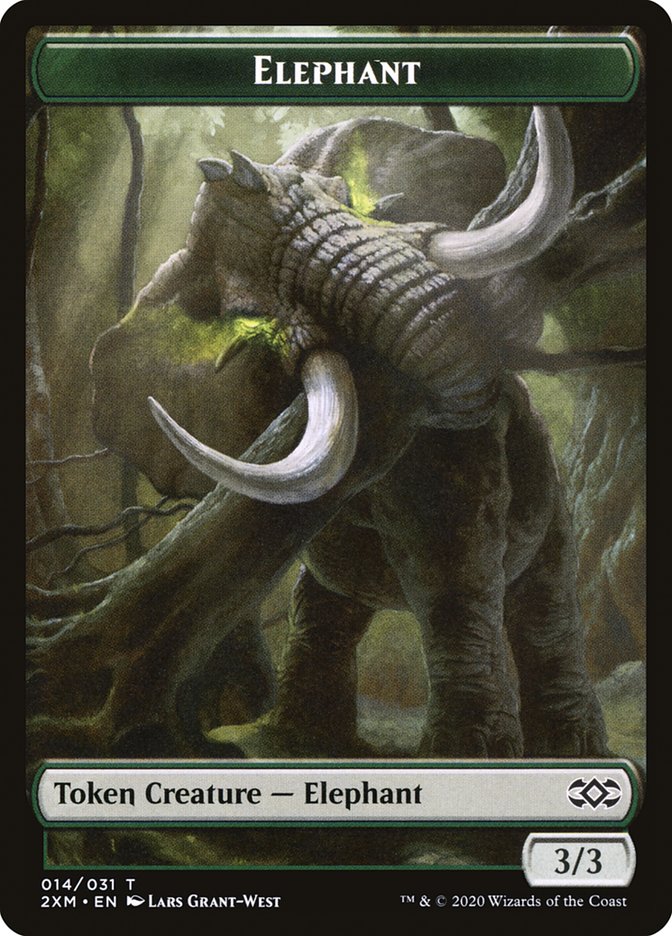 Elephant Token [Double Masters Tokens] | A1Comics