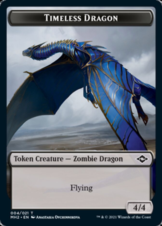 Timeless Dragon Token [Modern Horizons 2 Tokens] | A1Comics