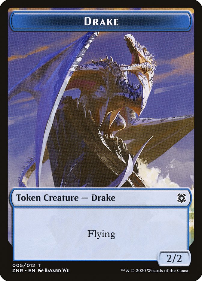 Drake Token [Zendikar Rising Tokens] | A1Comics