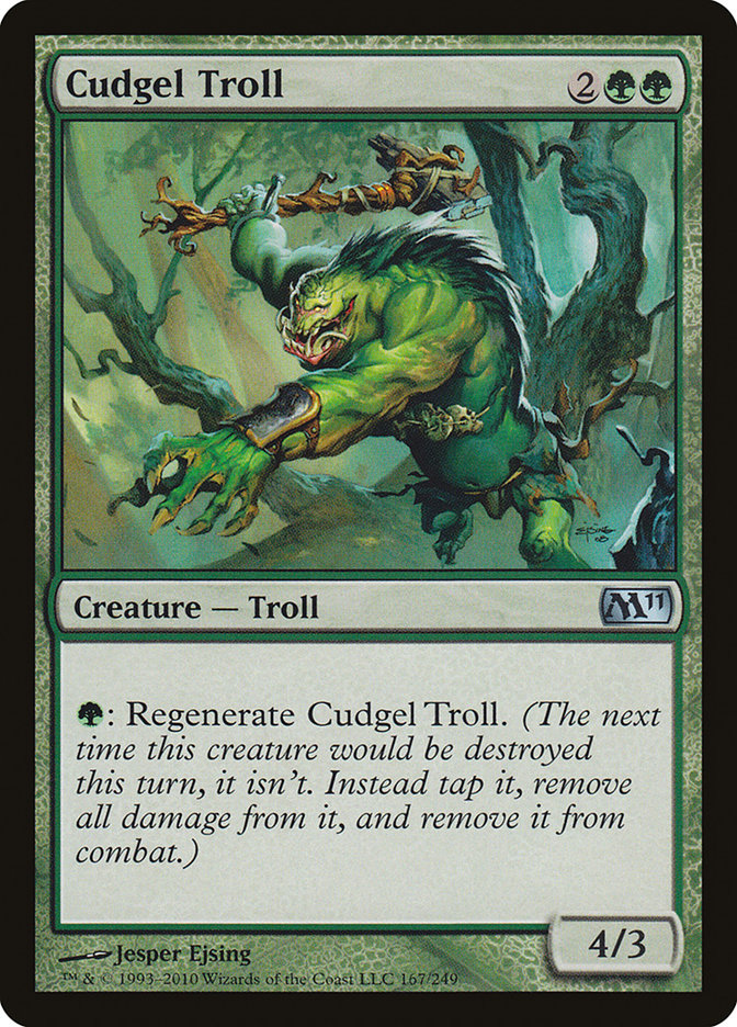 Cudgel Troll [Magic 2011] | A1Comics