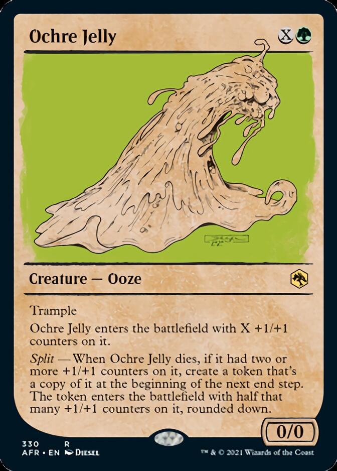 Ochre Jelly (Showcase) [Dungeons & Dragons: Adventures in the Forgotten Realms] | A1Comics