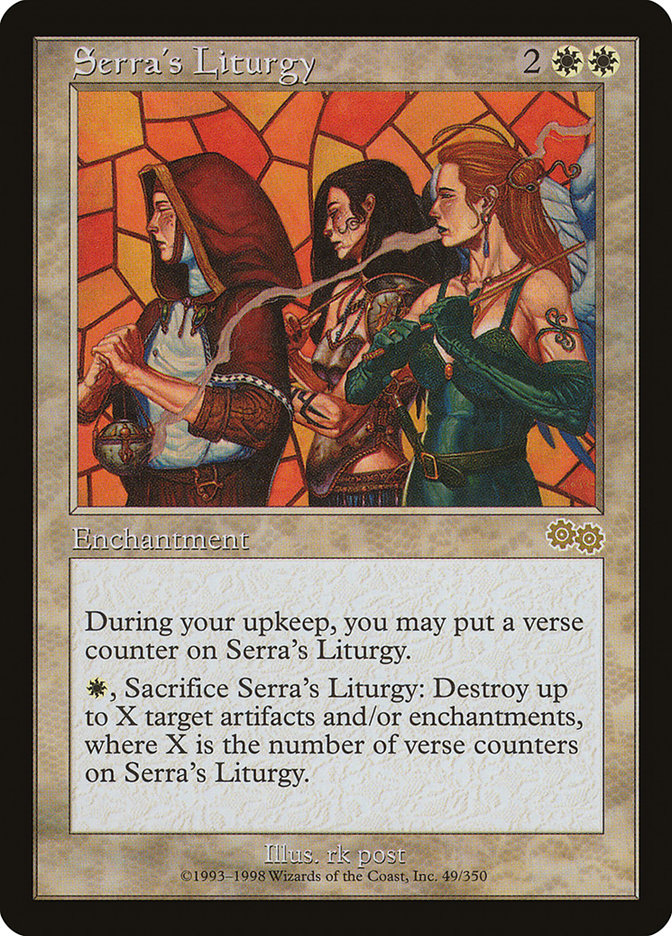 Serra's Liturgy [Urza's Saga] | A1Comics