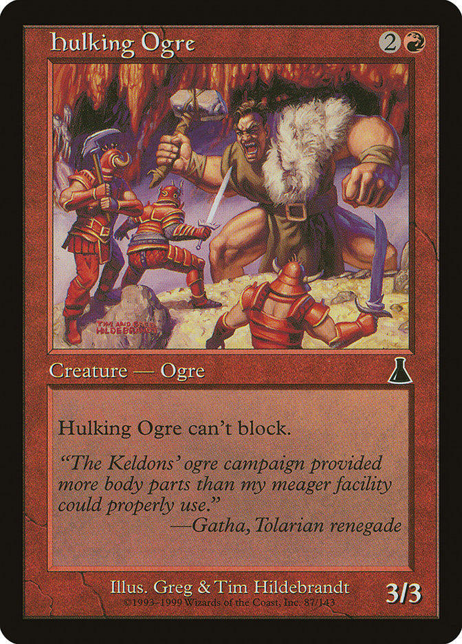 Hulking Ogre [Urza's Destiny] | A1Comics