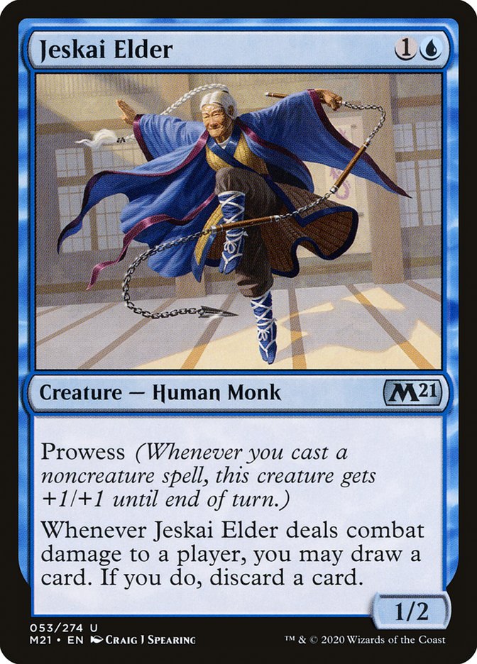 Jeskai Elder [Core Set 2021] | A1Comics