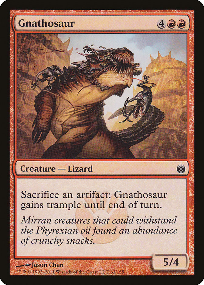 Gnathosaur [Mirrodin Besieged] | A1Comics