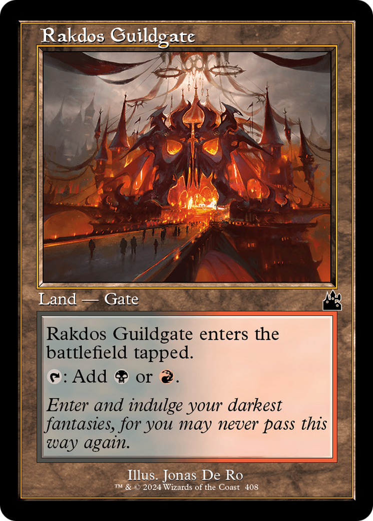 Rakdos Guildgate (Retro Frame) [Ravnica Remastered] | A1Comics