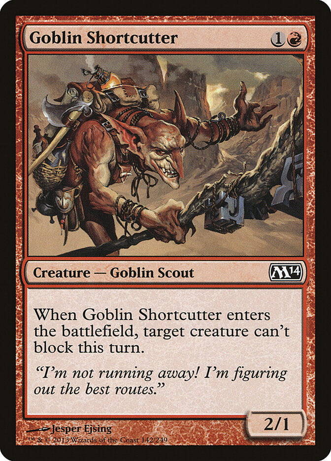 Goblin Shortcutter [Magic 2014] | A1Comics