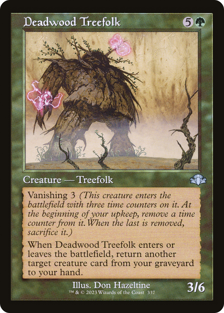 Deadwood Treefolk (Retro) [Dominaria Remastered] | A1Comics