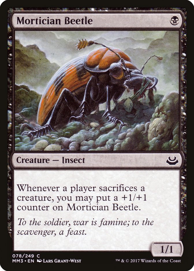 Mortician Beetle [Modern Masters 2017] | A1Comics