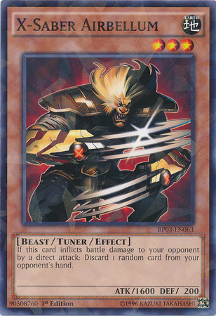 X-Saber Airbellum [BP03-EN063] Shatterfoil Rare | A1Comics