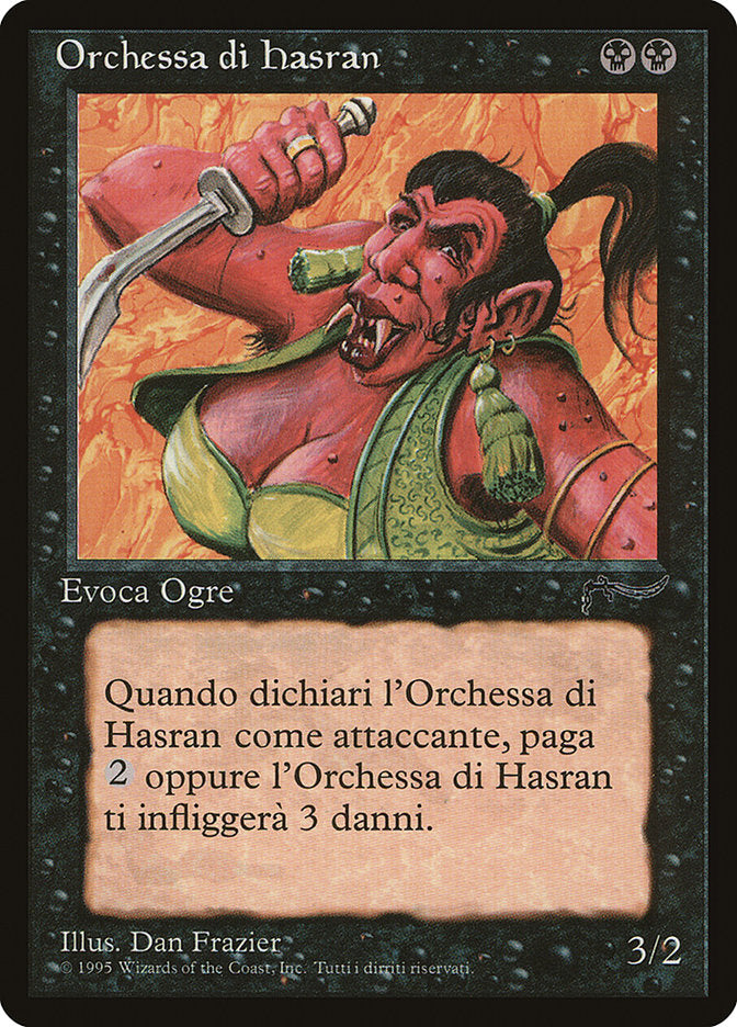 Hasran Ogress (Italian) - "Orchessa di hasran" [Rinascimento] | A1Comics