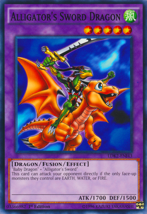 Alligator's Sword Dragon [LDK2-ENJ43] Common | A1Comics