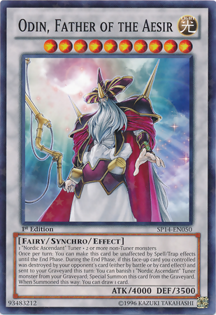 Odin, Father of the Aesir [SP14-EN050] Starfoil Rare | A1Comics