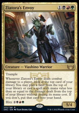 Ziatora's Envoy (Promo Pack) [Streets of New Capenna Promos] | A1Comics