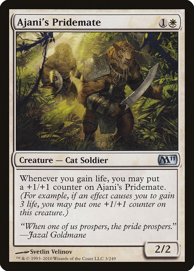 Ajani's Pridemate [Magic 2011] | A1Comics