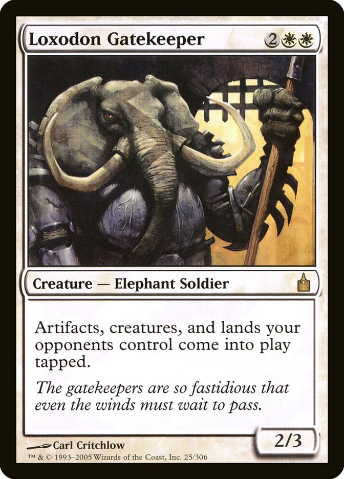 Loxodon Gatekeeper [Ravnica: City of Guilds] | A1Comics