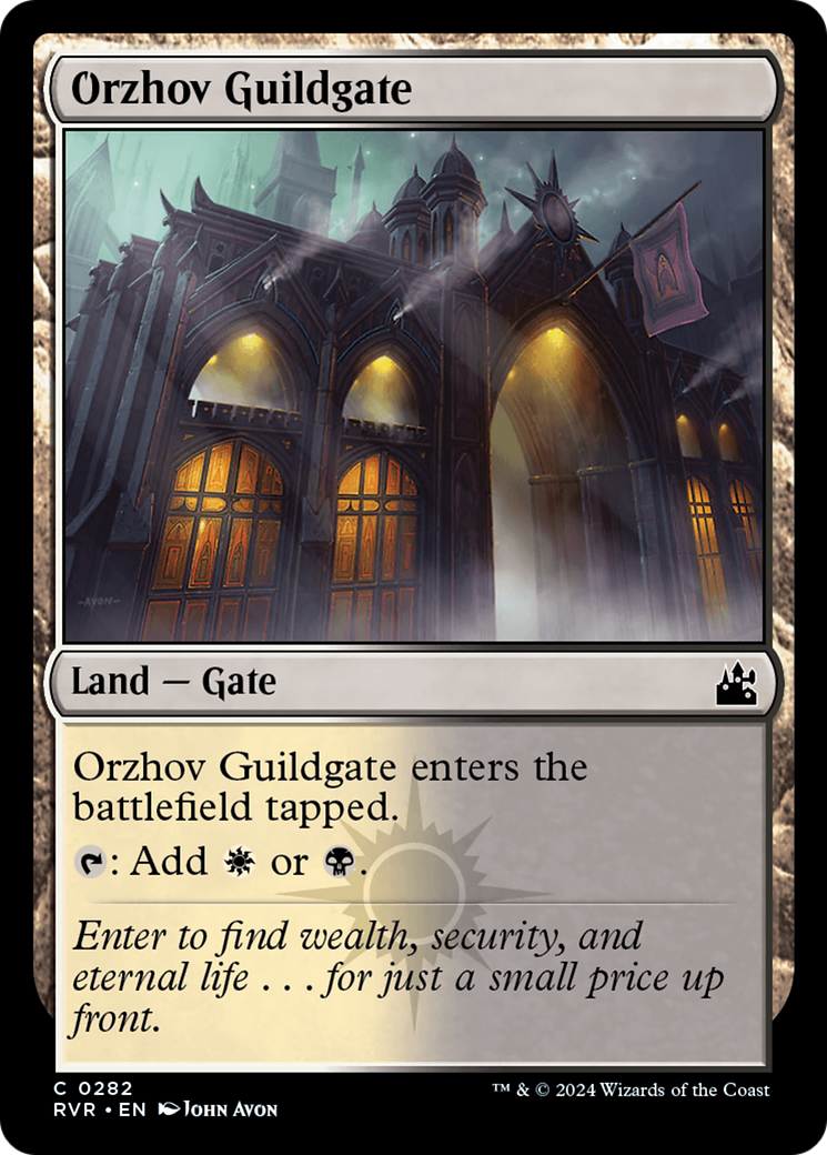 Orzhov Guildgate [Ravnica Remastered] | A1Comics