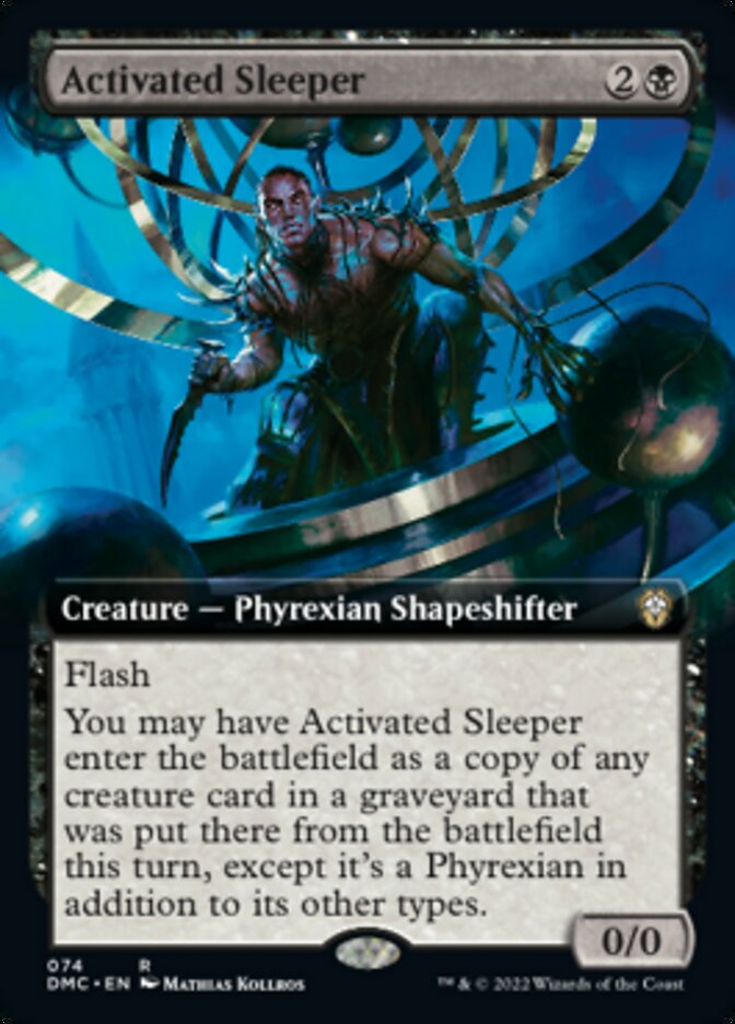 Activated Sleeper (Extended Art) [Dominaria United Commander] | A1Comics