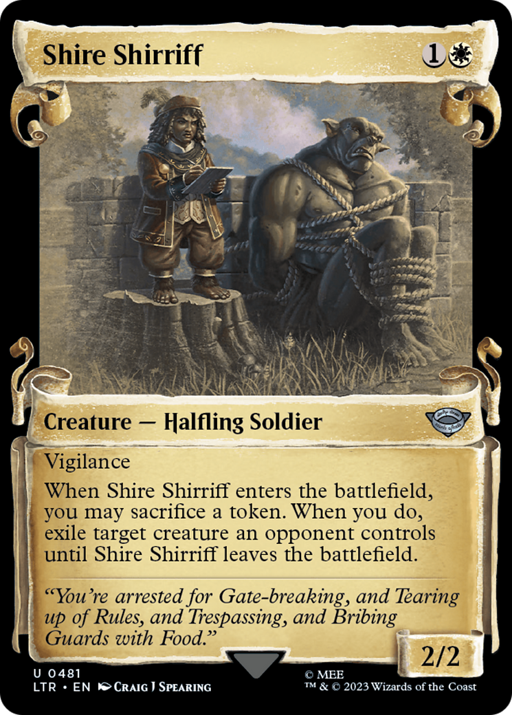 Shire Shirriff [The Lord of the Rings: Tales of Middle-Earth Showcase Scrolls] | A1Comics